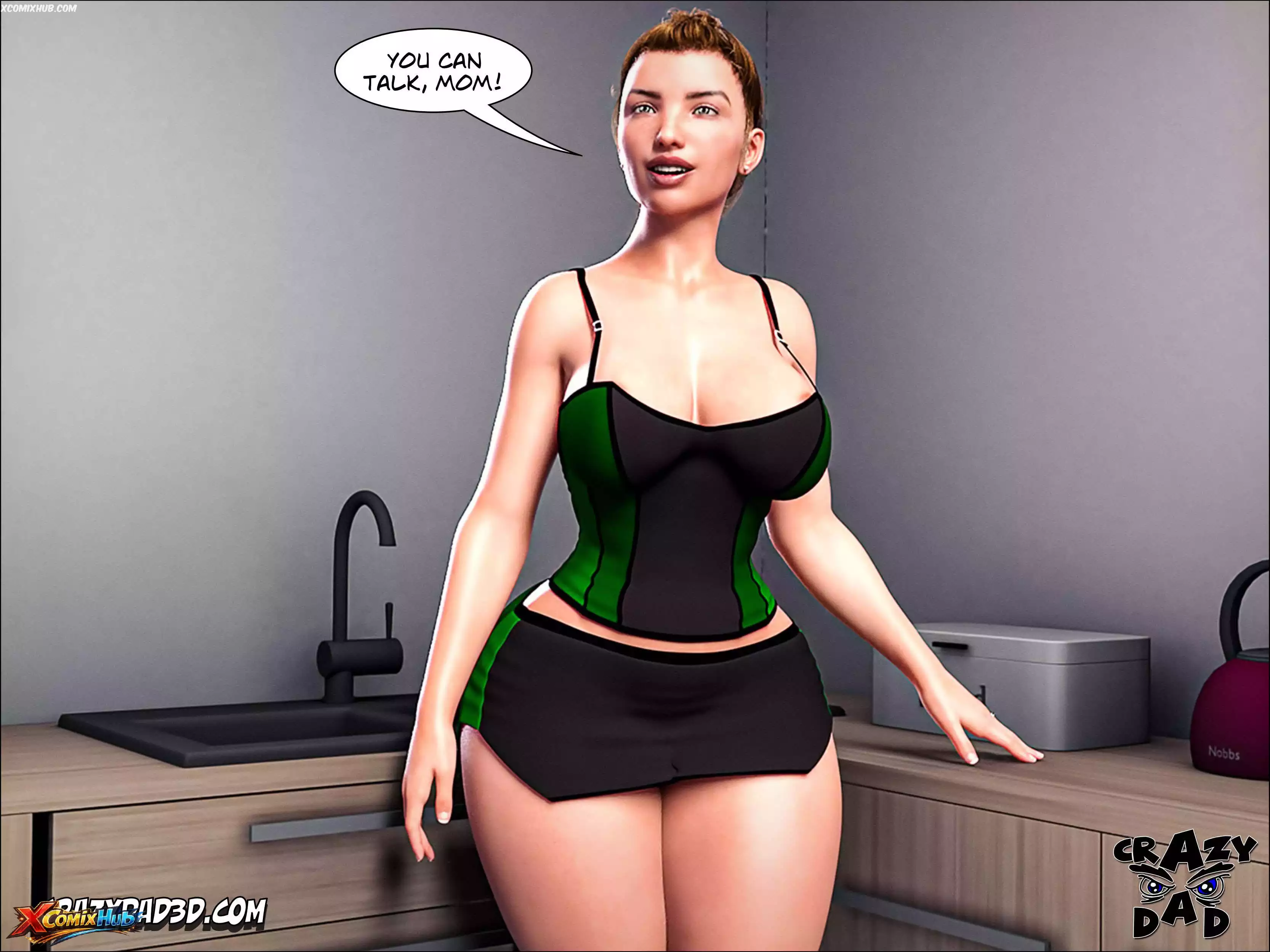 Father In Law At Home Chapter 18 Crazydad3d 082 Comic Page 82
